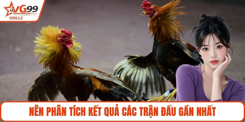Nên phân tích kết quả các trận đấu gần nhất